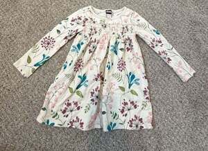 Tea Collection Floral Smocked Long Sleeve Dress 18-24 Months